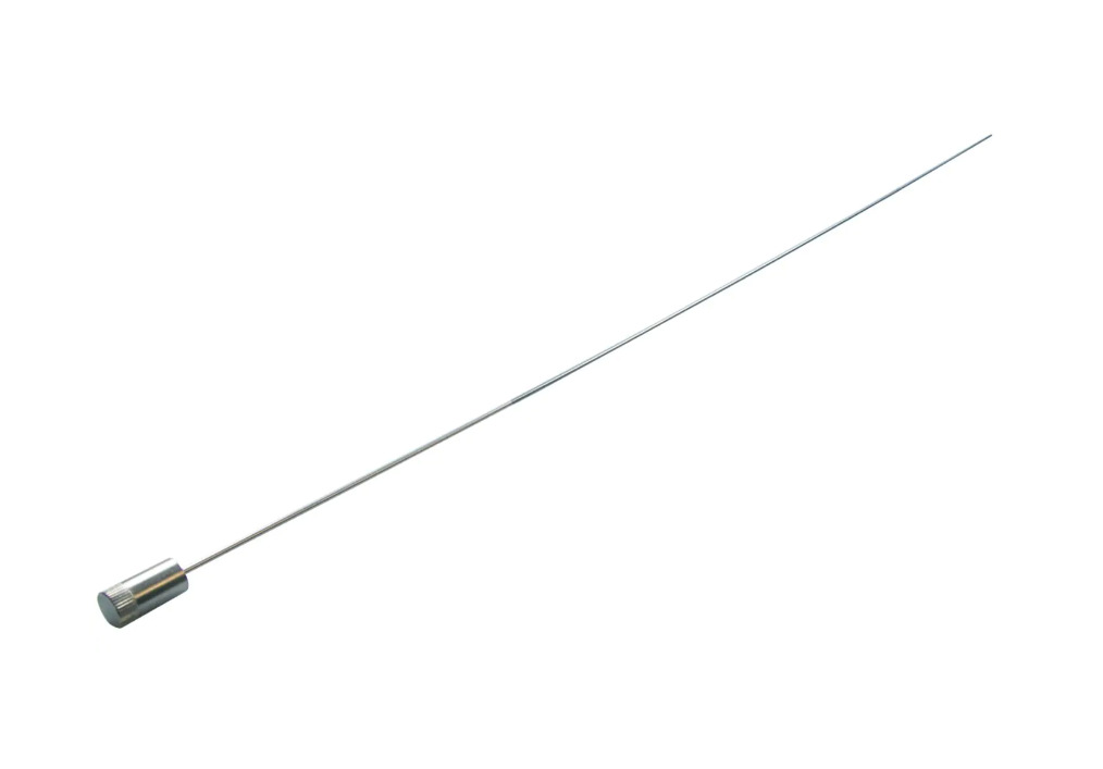 Stylet for silicone embryo flushing catheter
