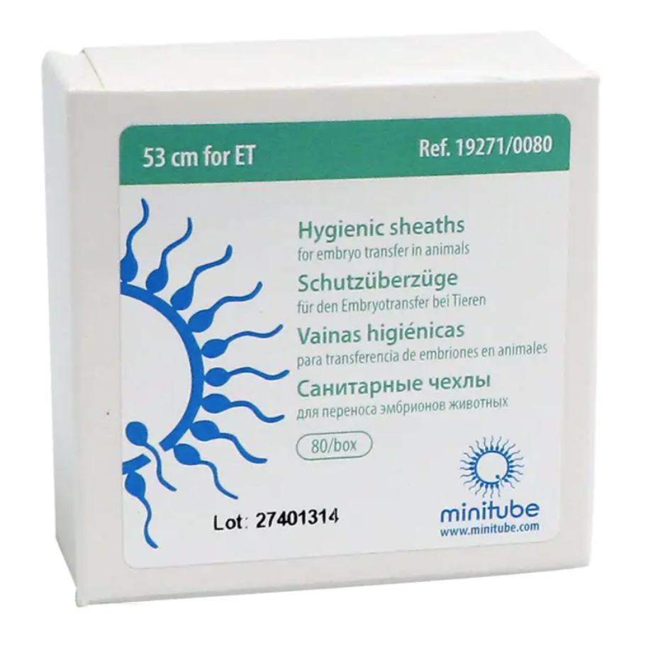 Embryo Transfer Sheaths - 53 cm, Roll of 80